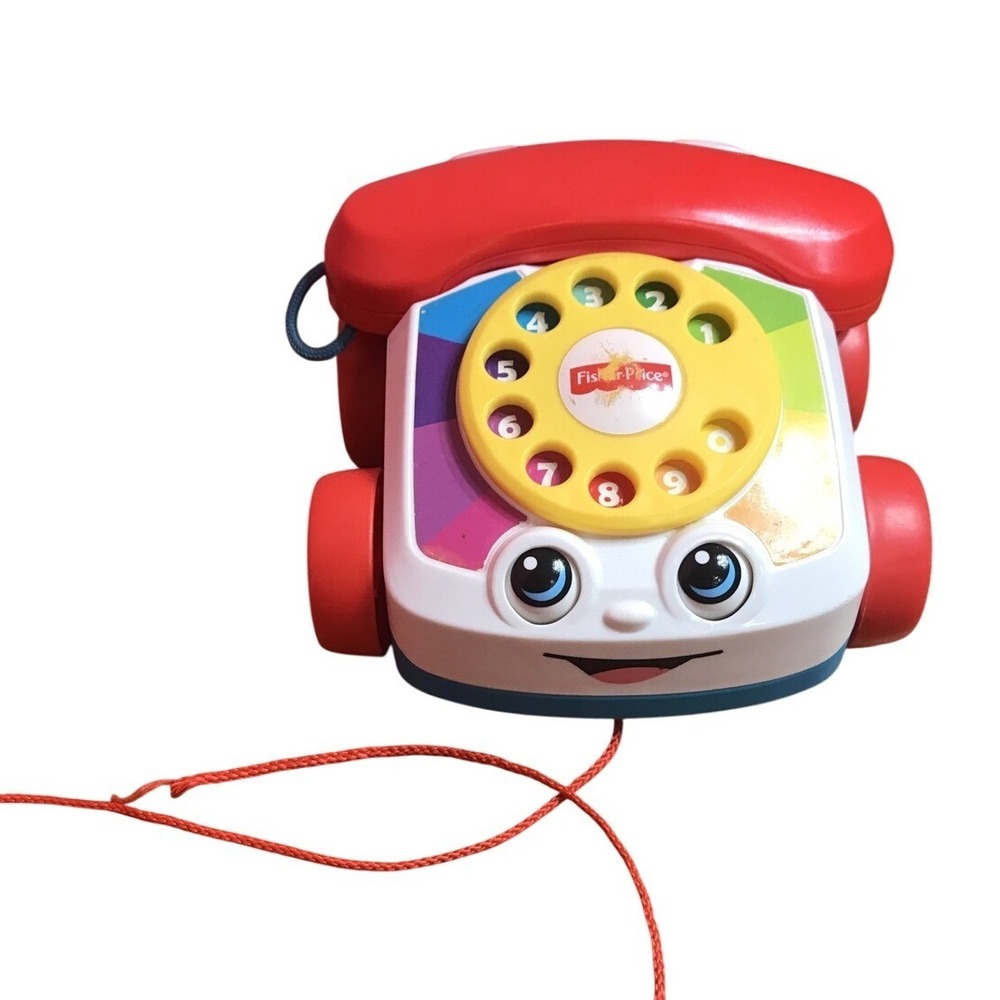 Fisher Price Chatter Telephone Pull Toy Classic Toddler Learning‎ Toy Phone
